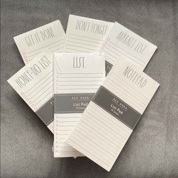 Rae Dunn Other - Bundle of Rae Dunn Notepads
